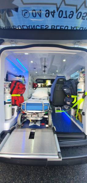 Transport en ambulance personnel qualifié var