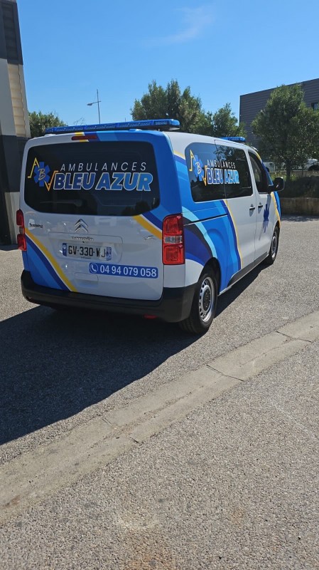 Nos nouvelles ambulances  à La Seyne sur mer