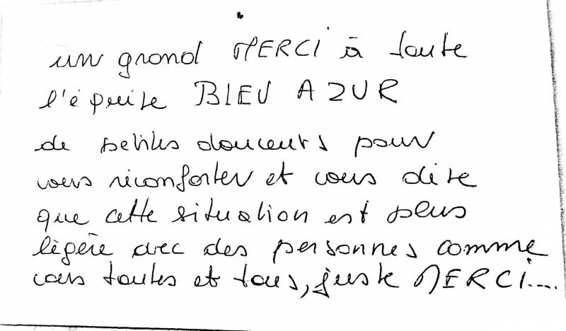 Témoignage patient Ambulances Bleu Azur : un personnel à mon écoute et qui respecte les délais - Mathieu à Sanary sur mer